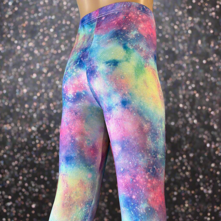Outer space full length stretch leggings