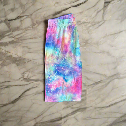 Outer space full length stretch leggings