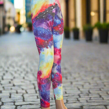Galaxy design full length leggings