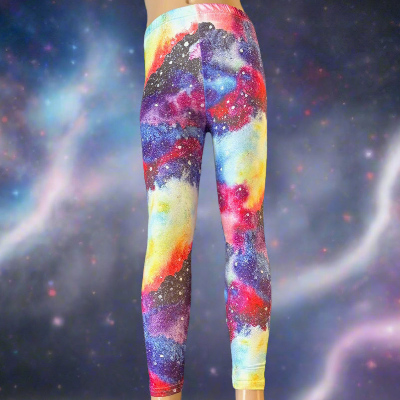 Galaxy design full length leggings