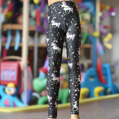 Rainbow pony leggings