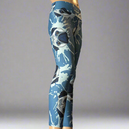 Pug dog leggings