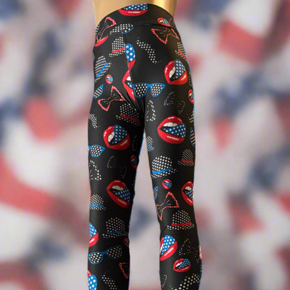 Americana leggings, full length