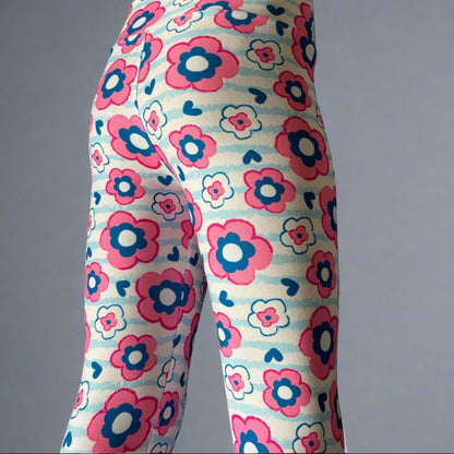 Cute floral leggings