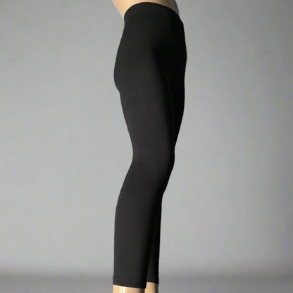 Black paw love design full length stretch leggings
