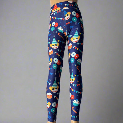 Party monkey design cute leggings