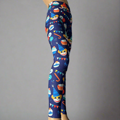 Party monkey design cute leggings