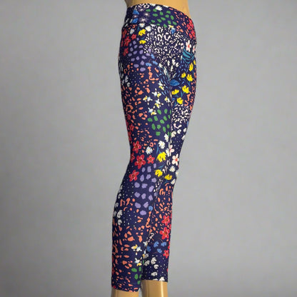Funky floral leggings