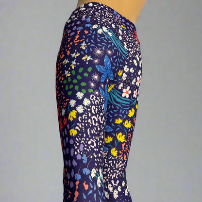 Funky floral leggings