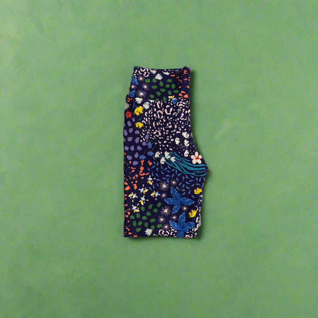 Funky floral leggings