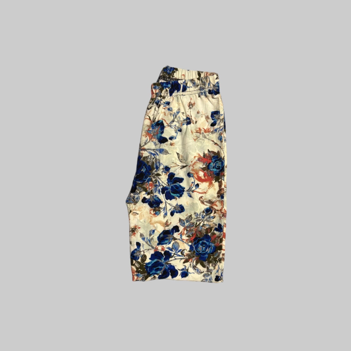 Blue Rose design leggings