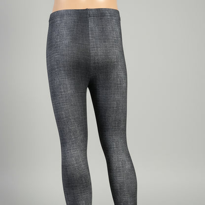 Denim pattern leggings