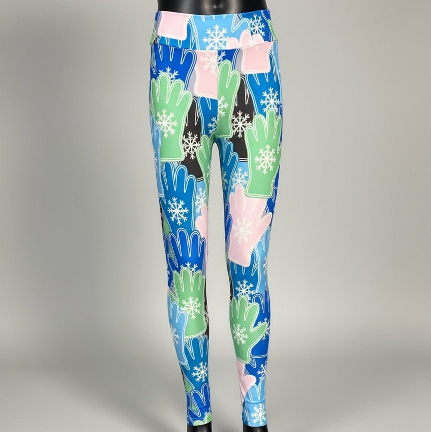 Winter mittens leggings