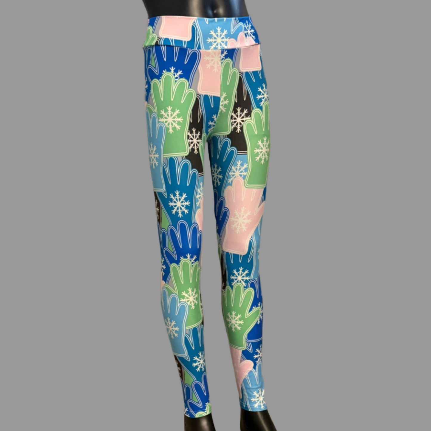 Winter mittens leggings