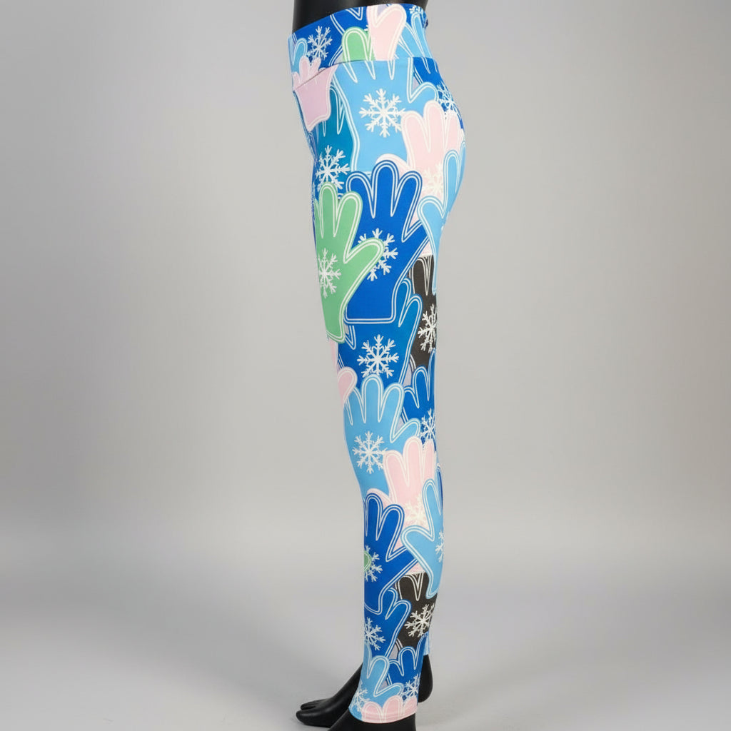 Winter mittens leggings