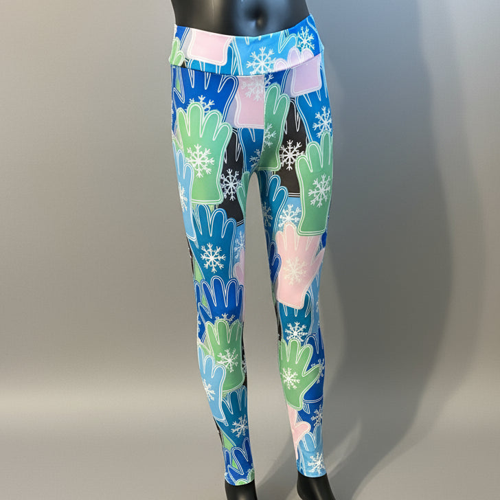 Winter mittens leggings