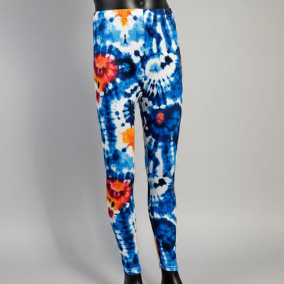 Hippy style full length stretch leggings