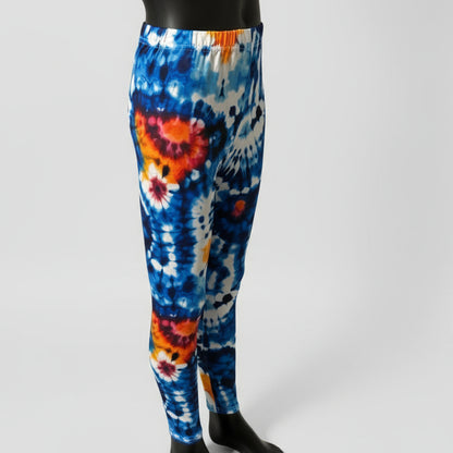 Hippy style full length stretch leggings
