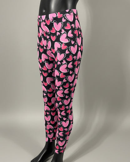 Heart design leggings