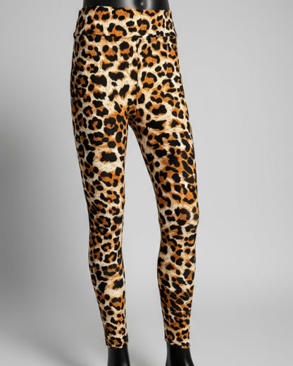 Wild leopard leggings