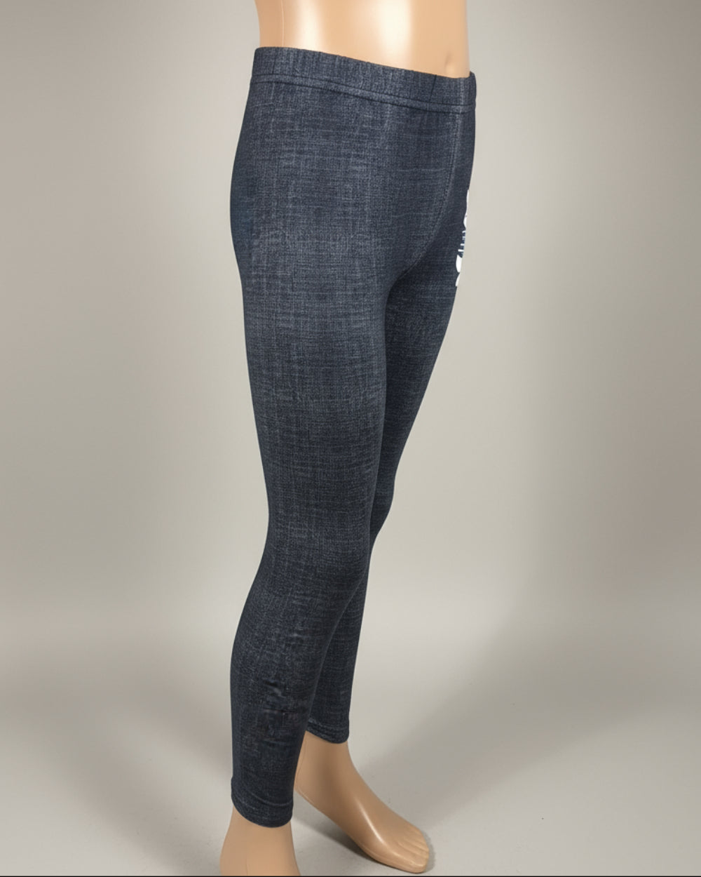 Cat design jegging look leggings