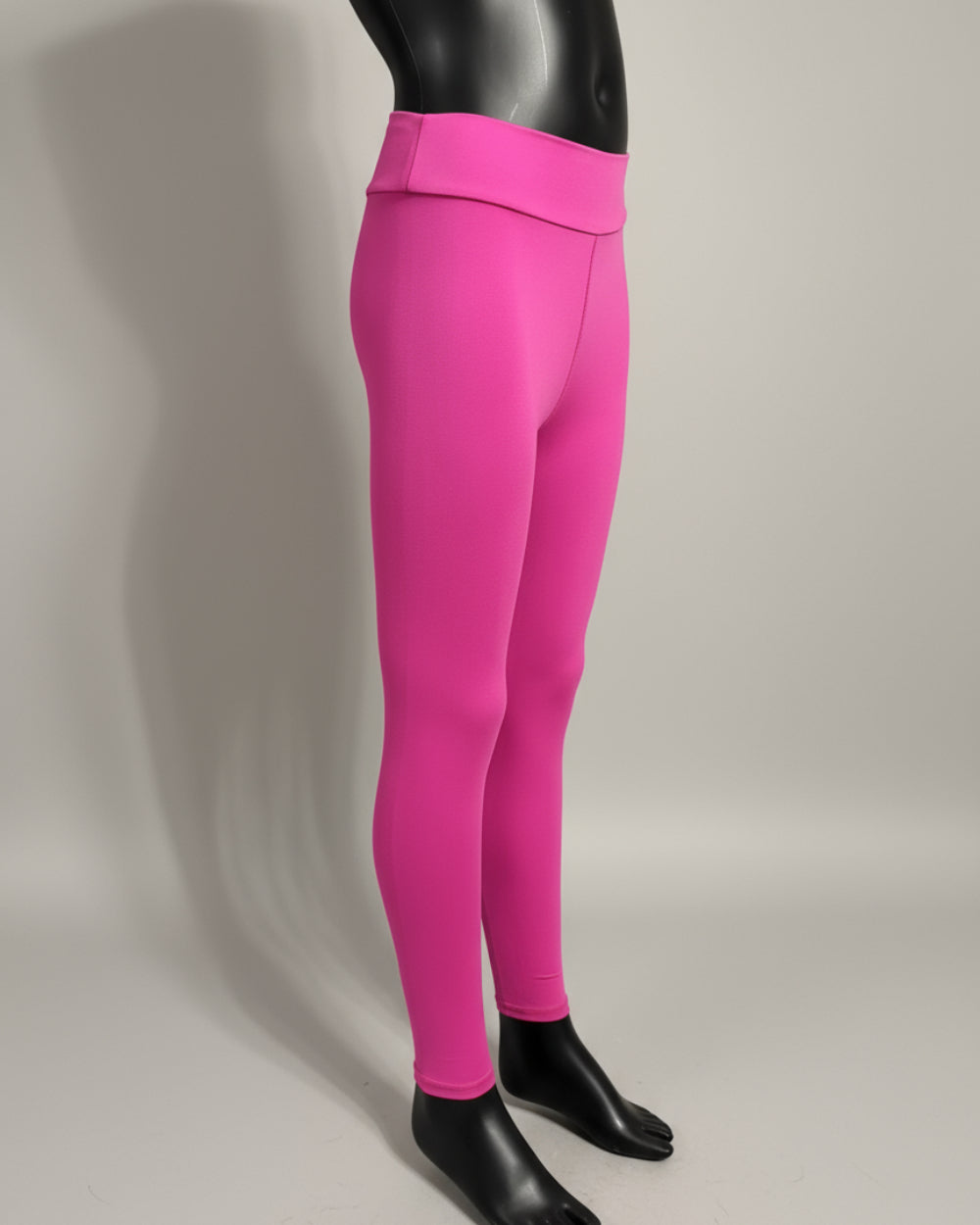 Solid colour, soft, stretch leggings in black, green, navy, grey, orange, pink, fuchsia, purple and more!
