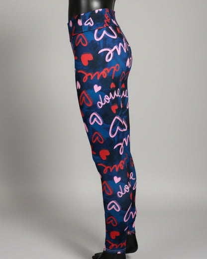 Heart design leggings