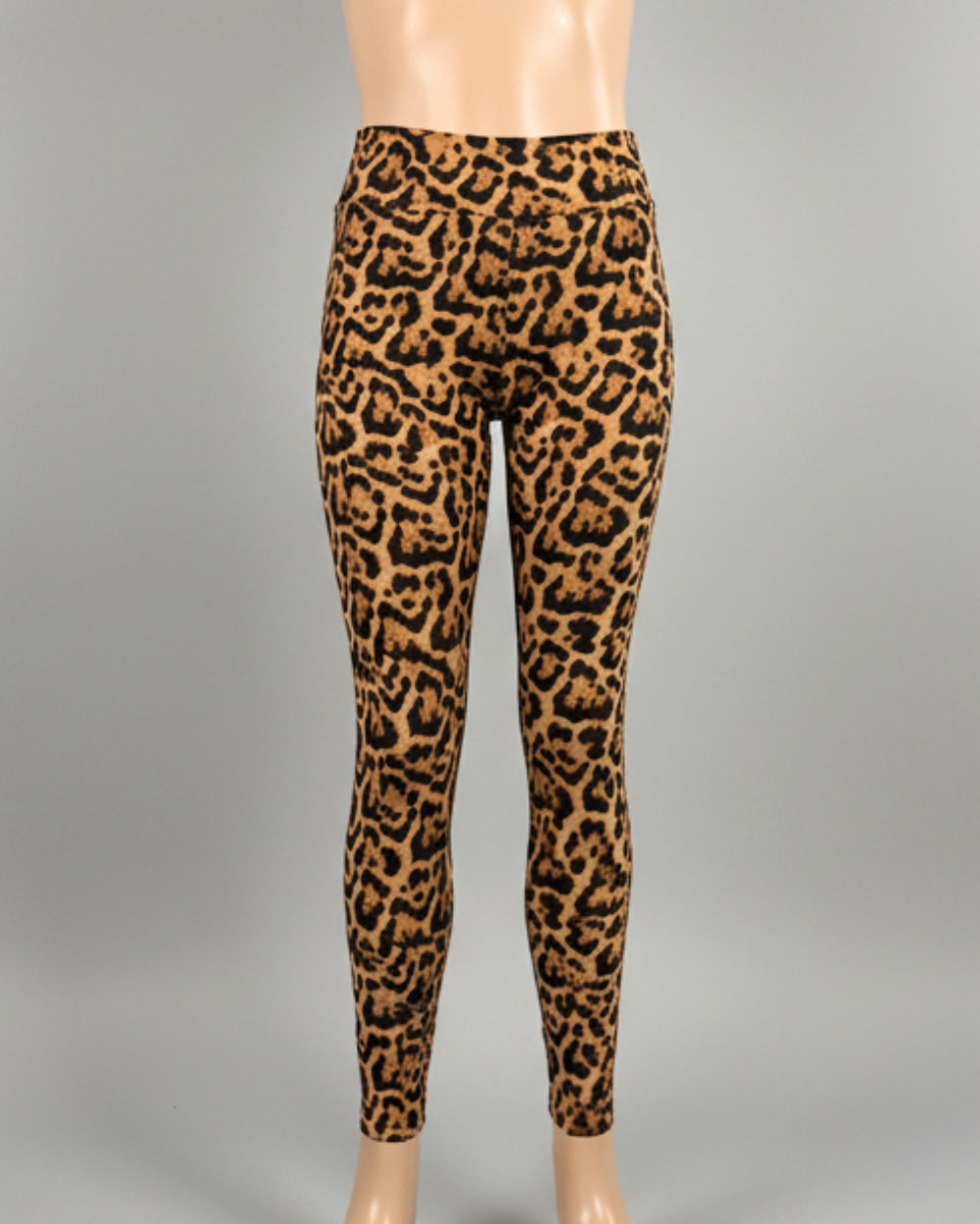 Trendy leopard print leggings