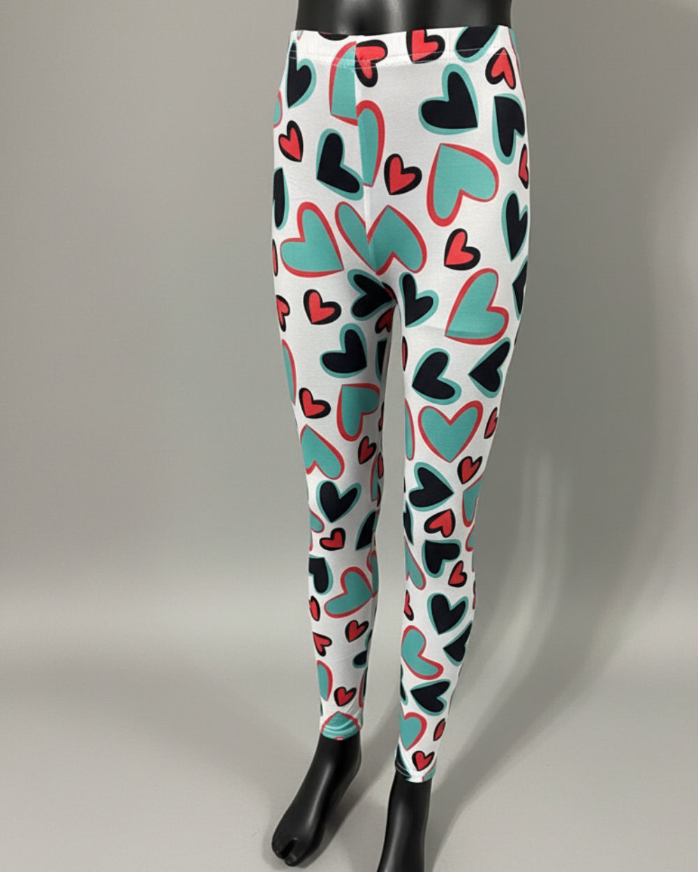 Heart design leggings