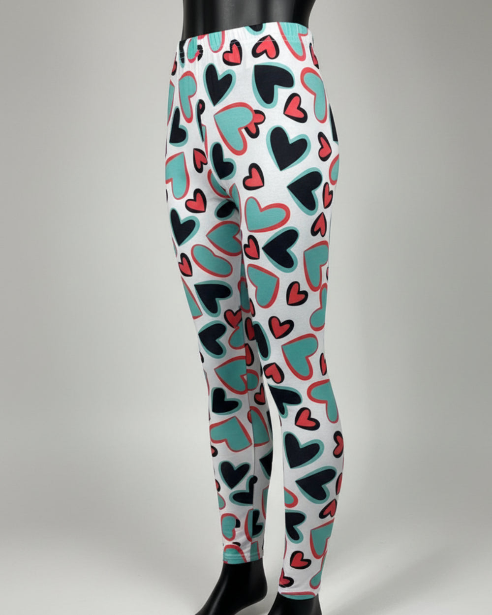 Heart design leggings