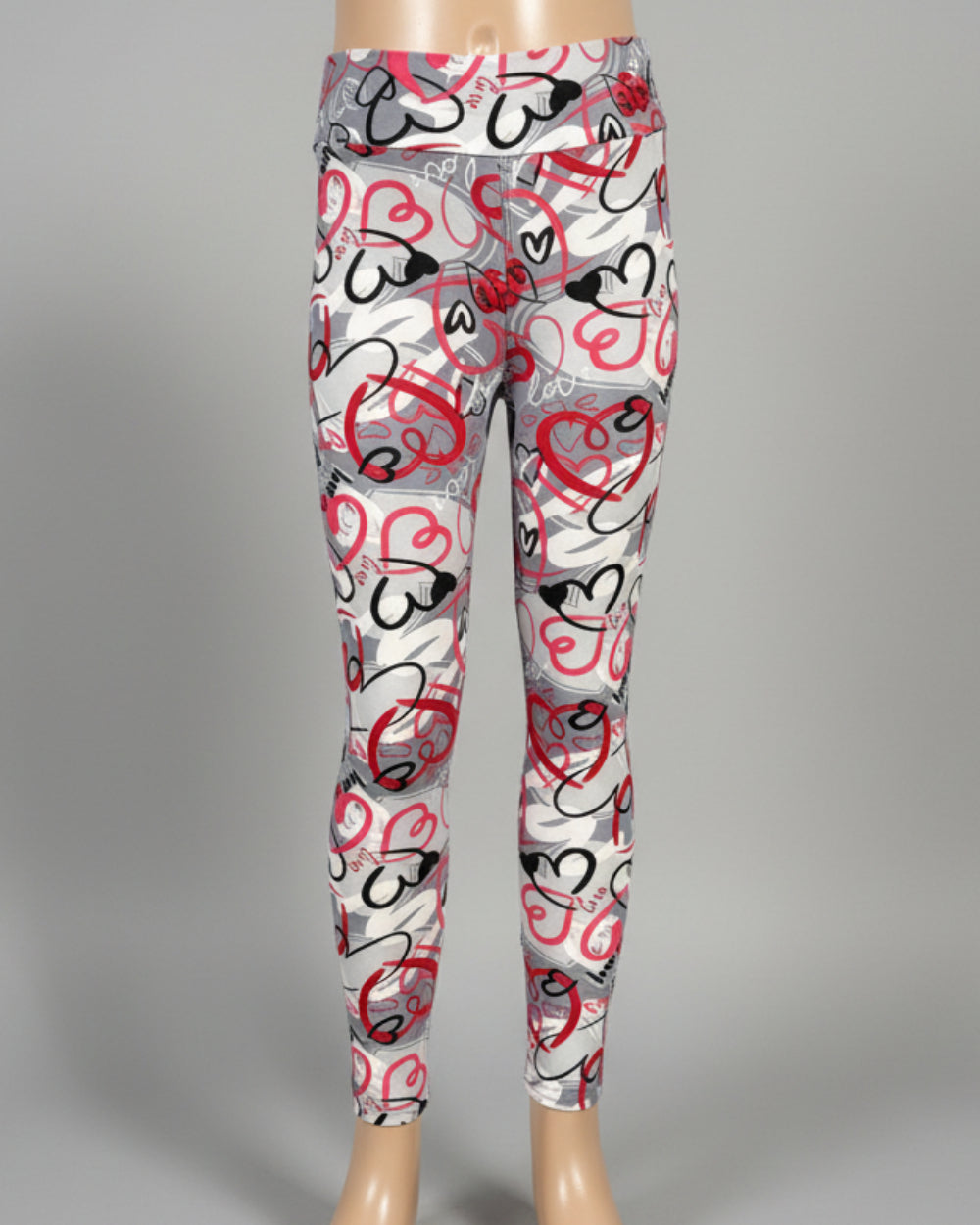Heart design leggings