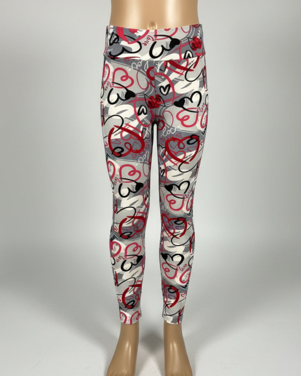 Heart design leggings