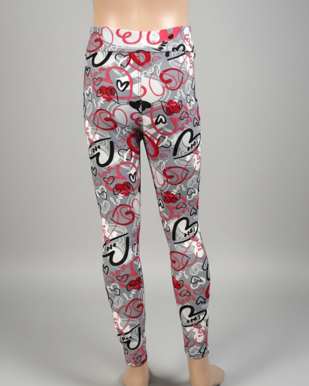 Heart design leggings