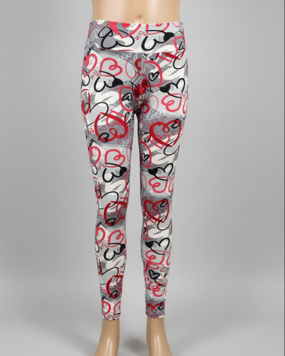 Heart design leggings