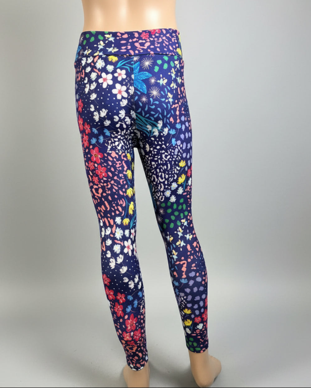 Funky floral leggings