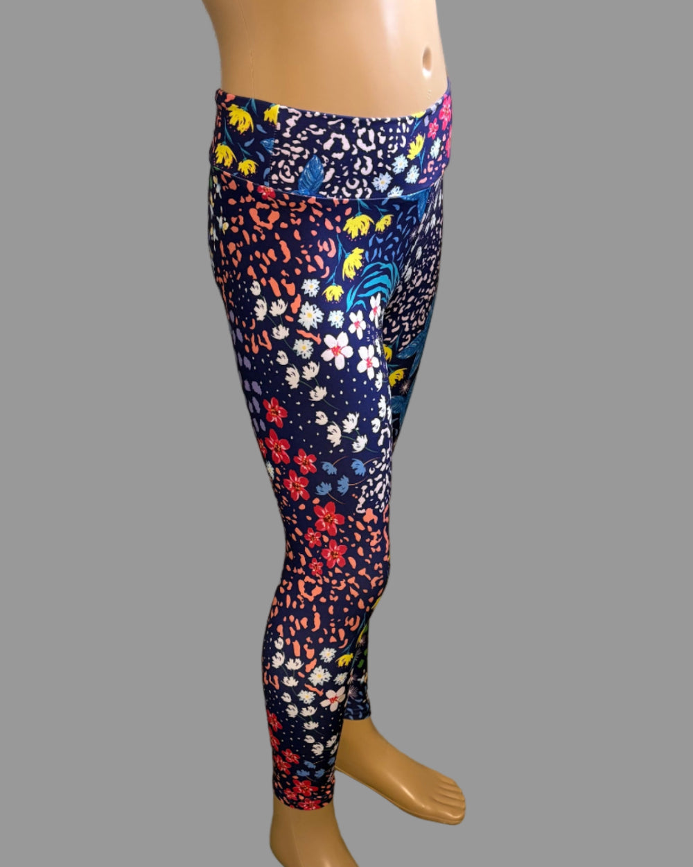 Funky floral leggings