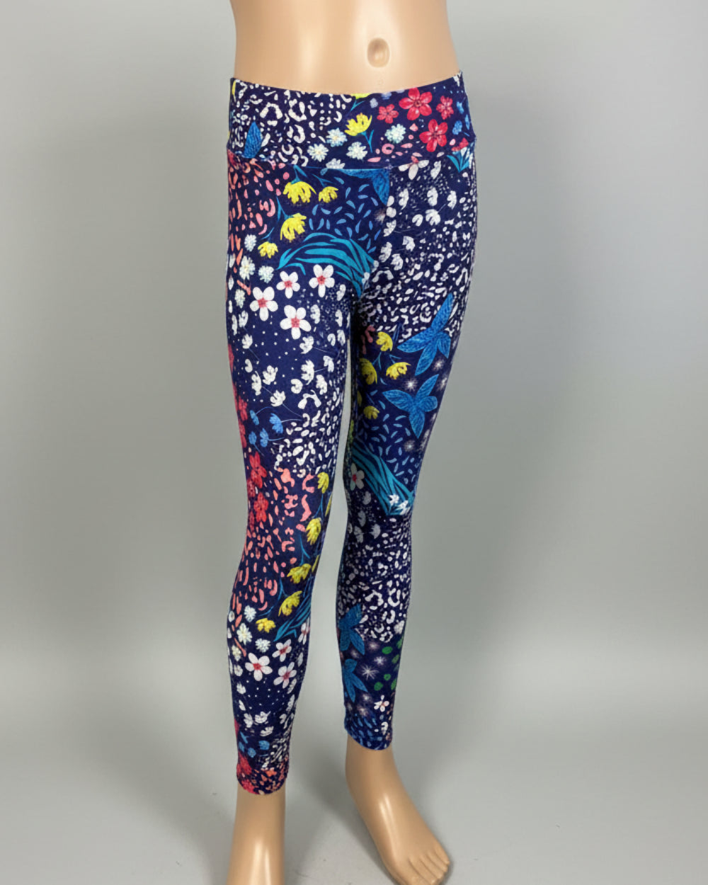 Funky floral leggings