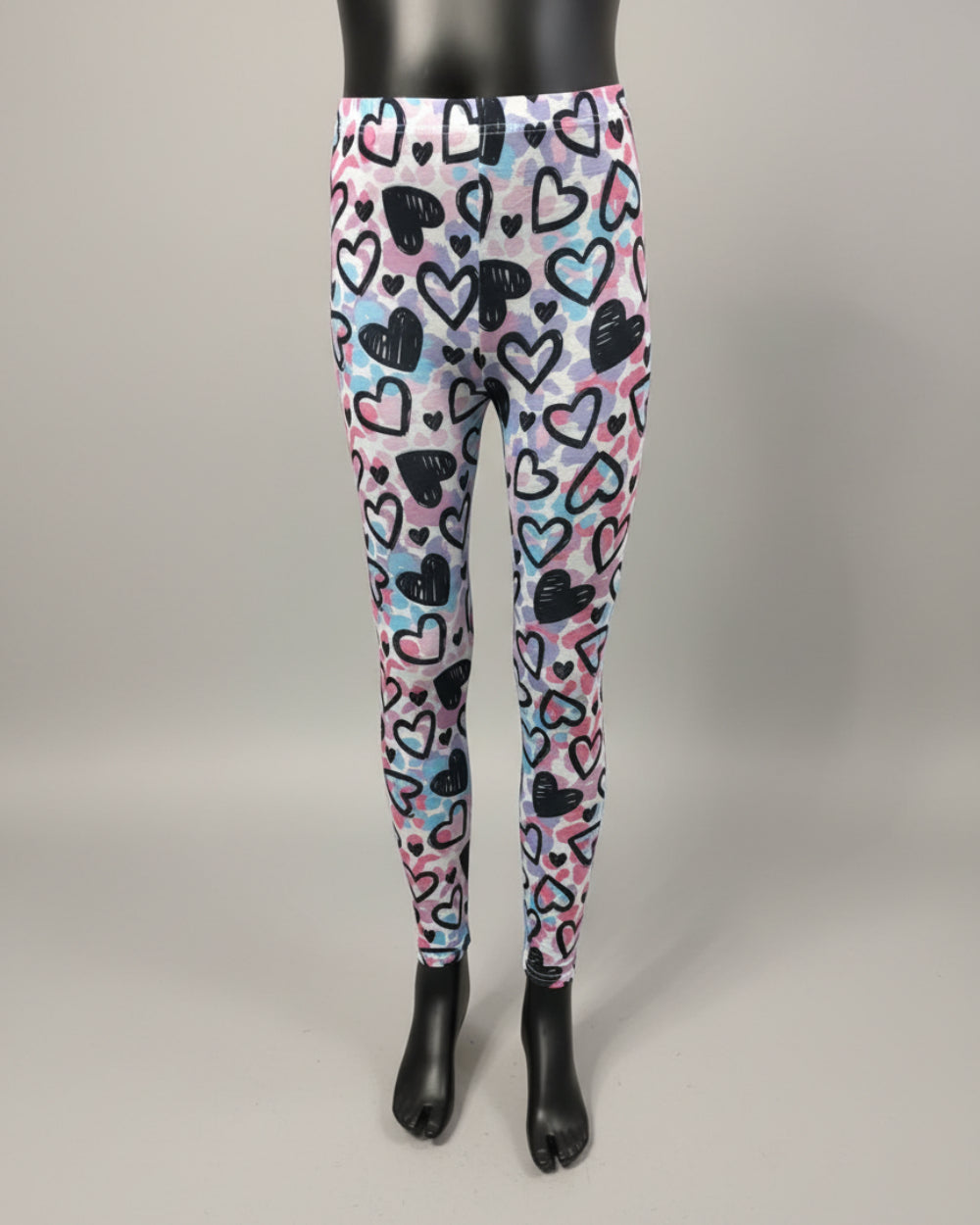 Heart design leggings