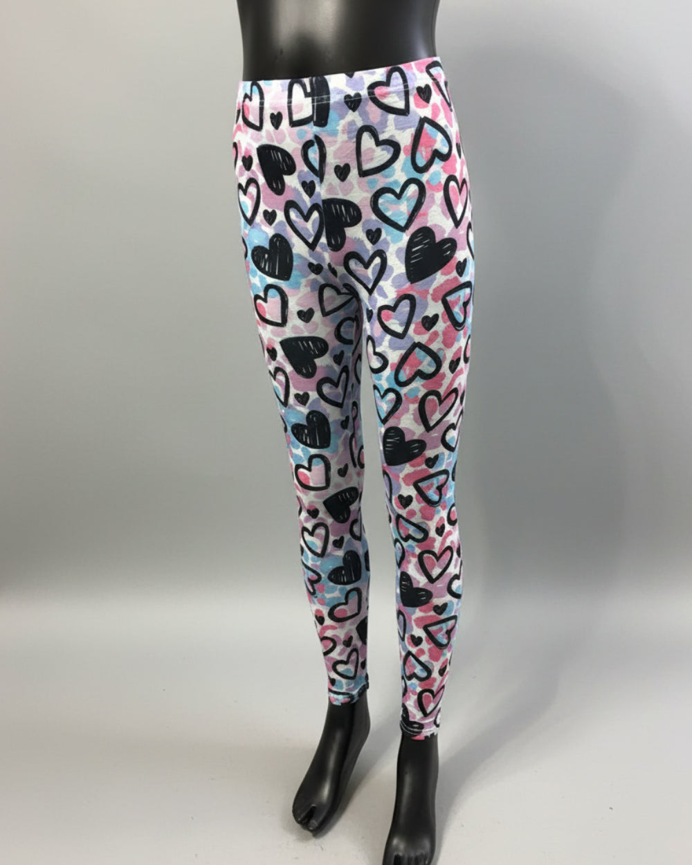 Heart design leggings