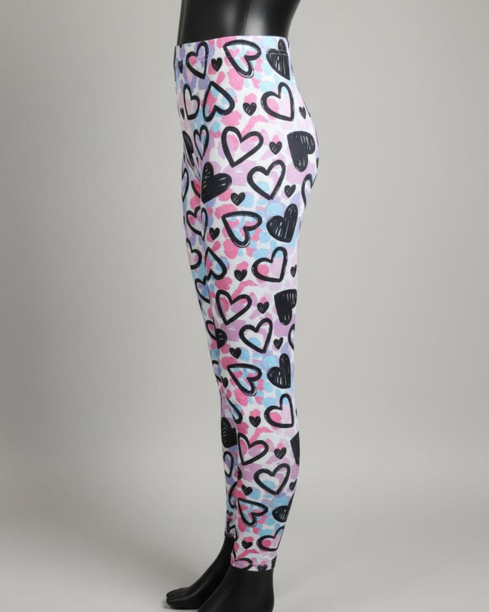 Heart design leggings