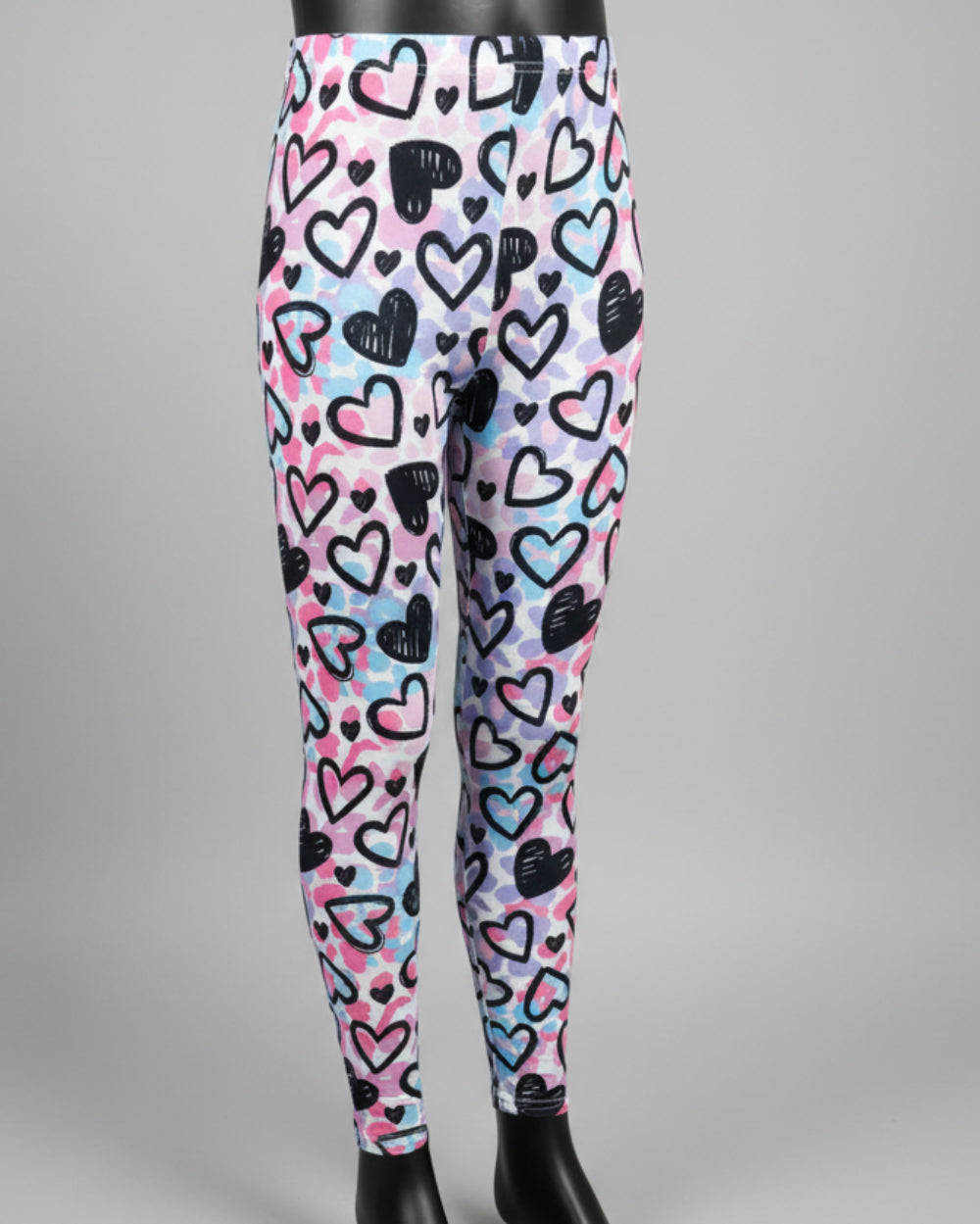 Heart design leggings