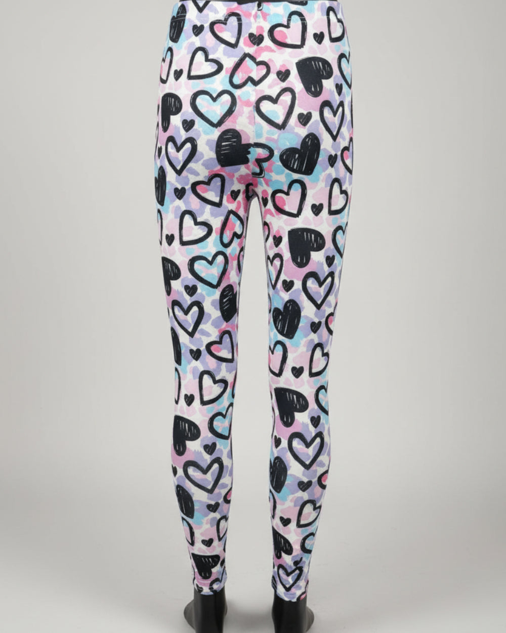 Heart design leggings