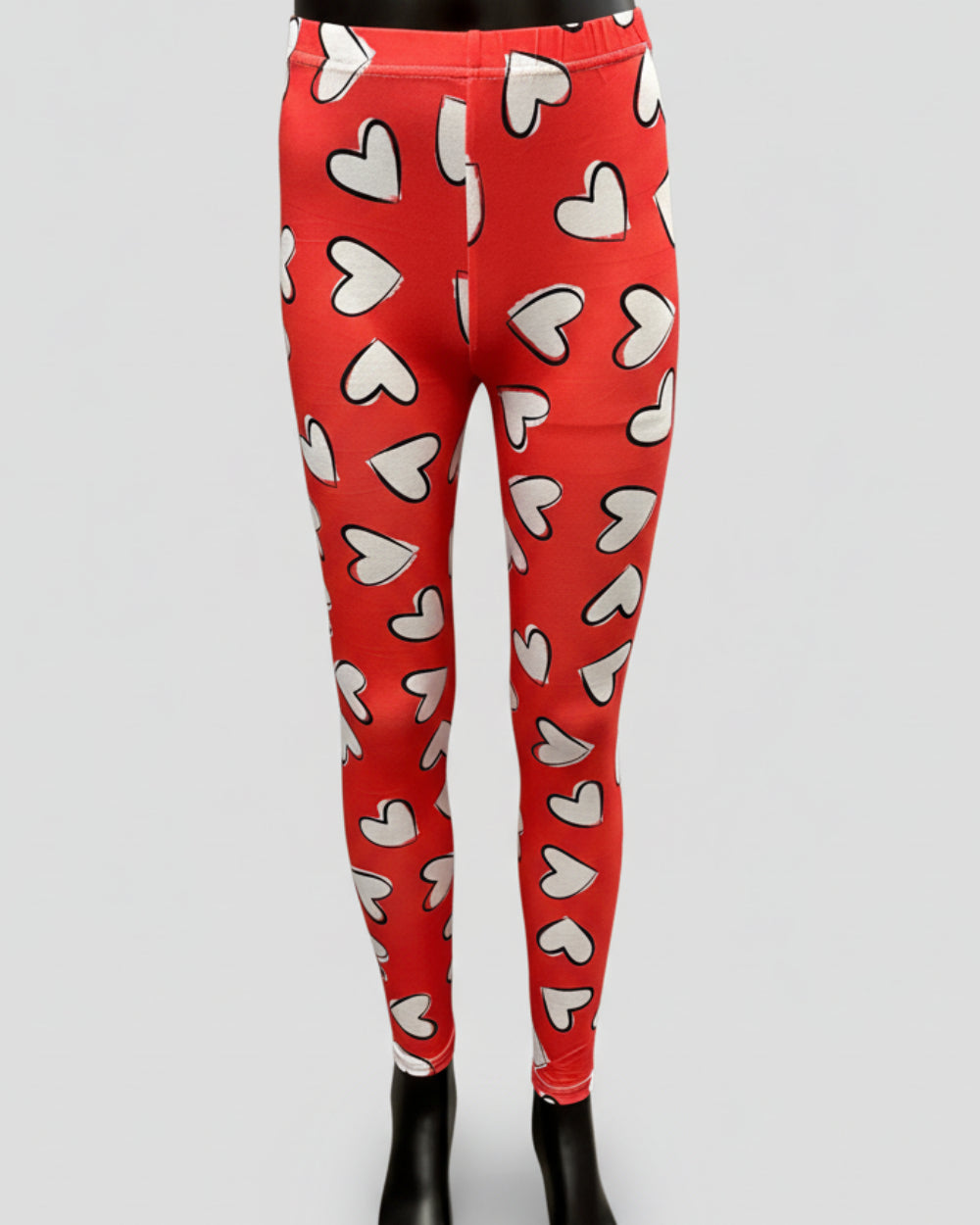 Heart design leggings