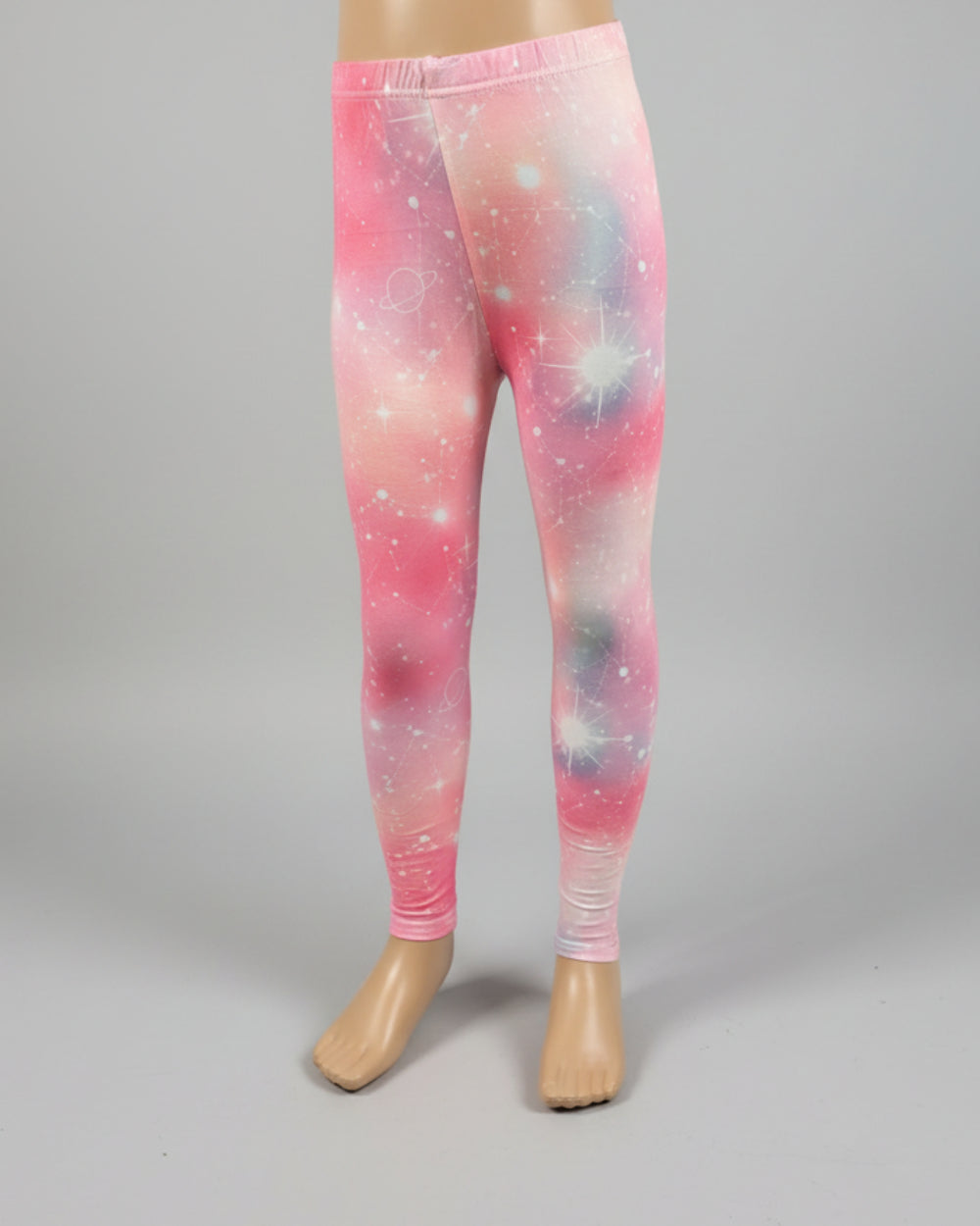 Pink constellation design full length leggings