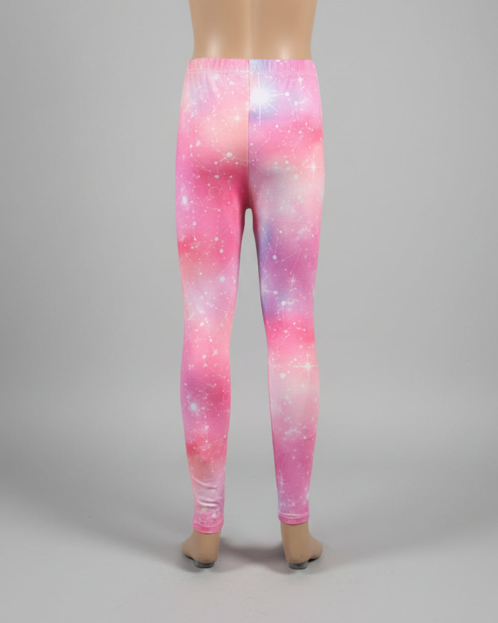Pink constellation design full length leggings