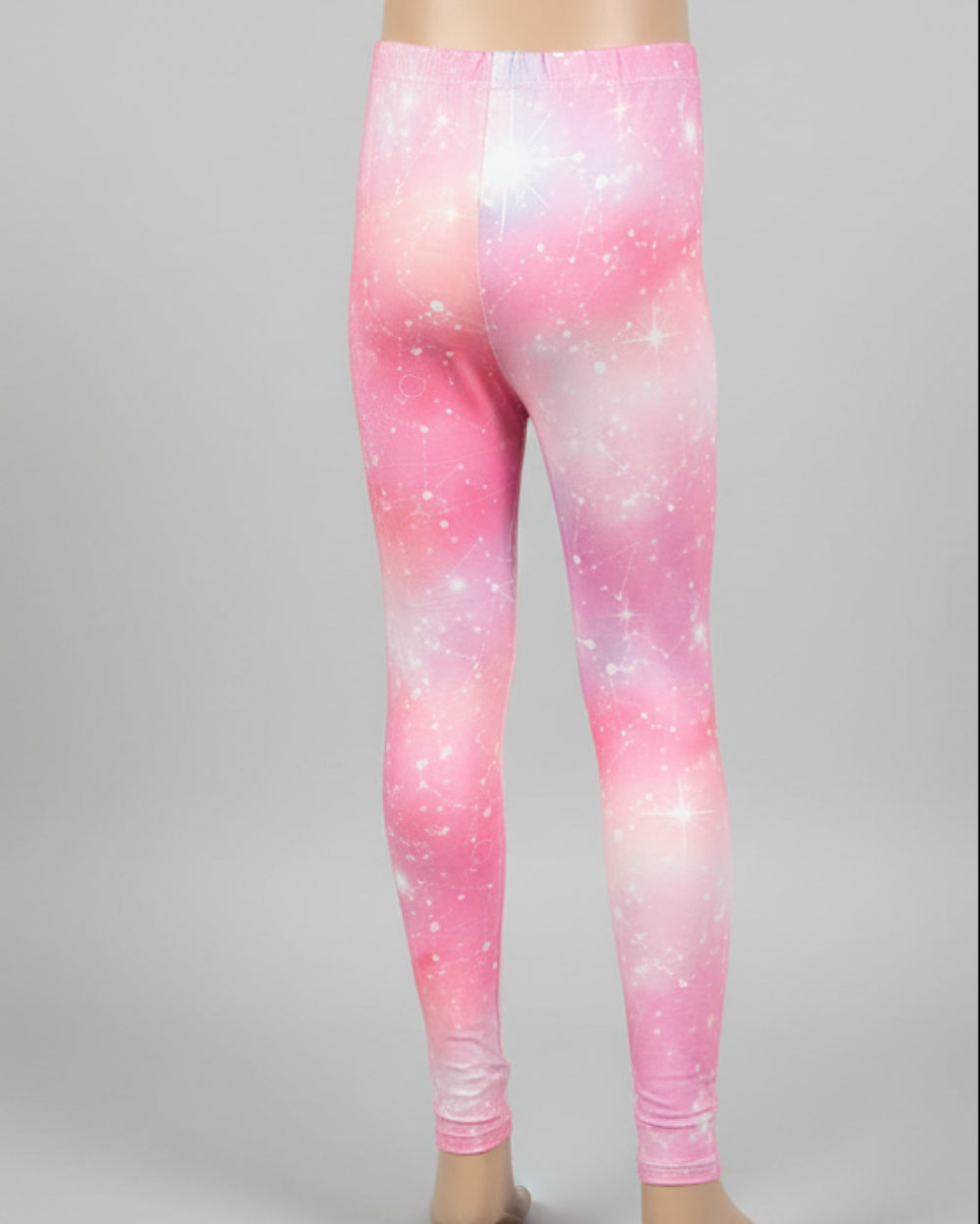 Pink constellation design full length leggings