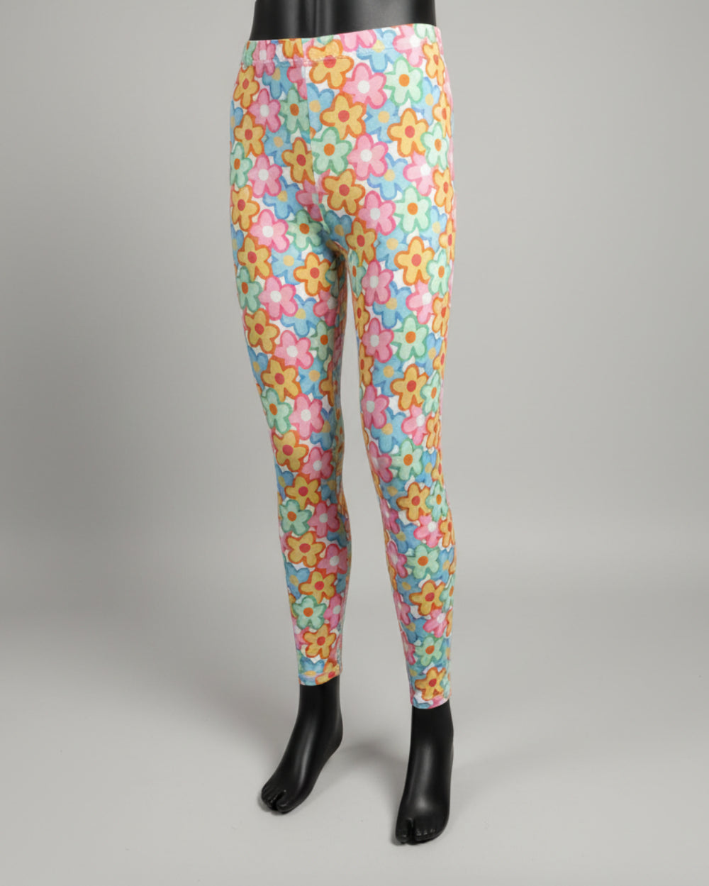 Rainbow Flowers leggings