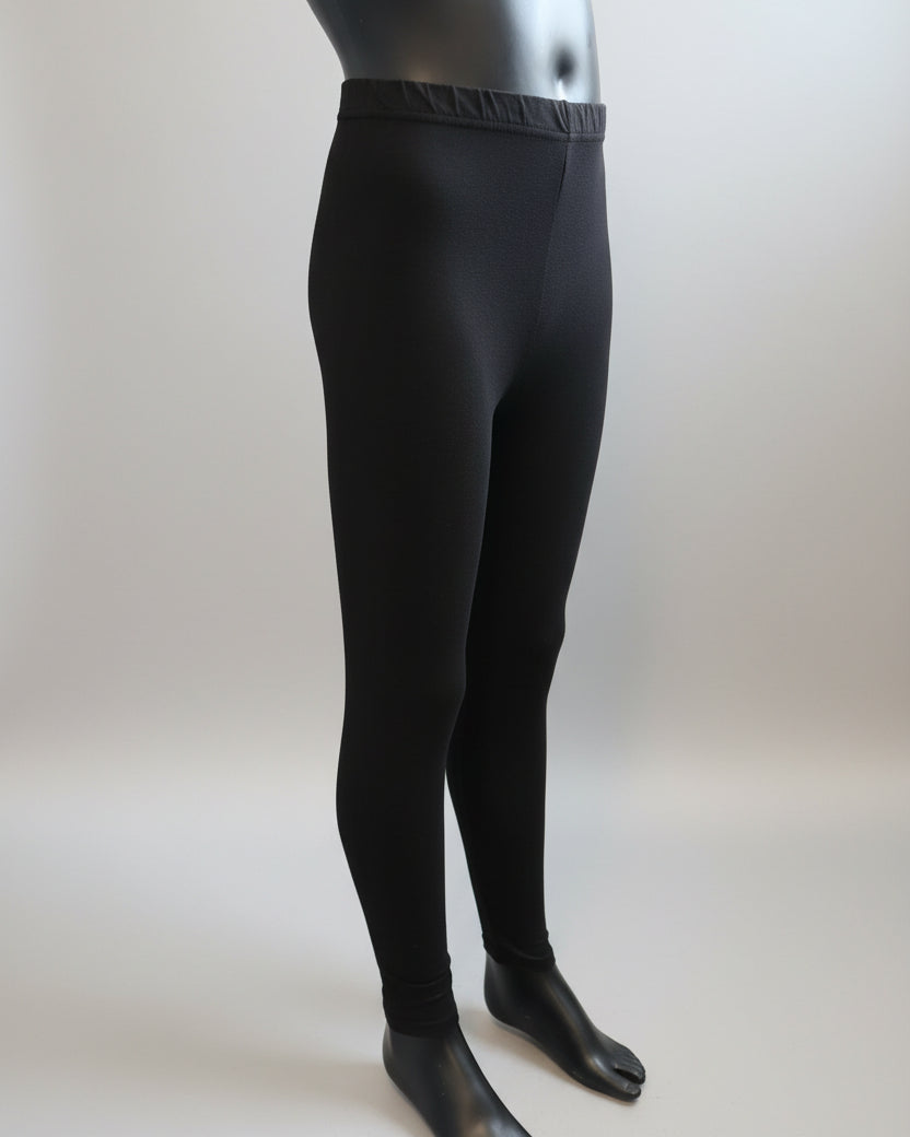 Black paw love design full length stretch leggings