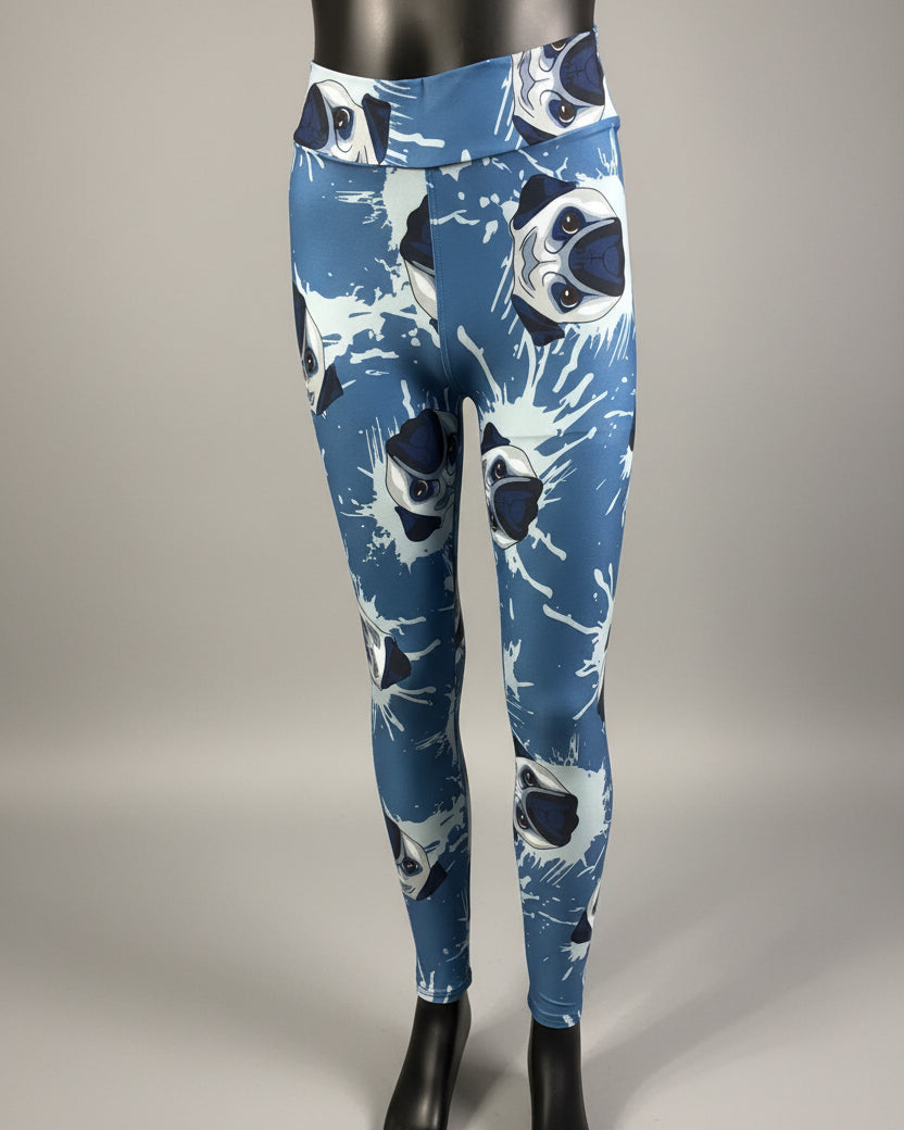 Pug dog leggings