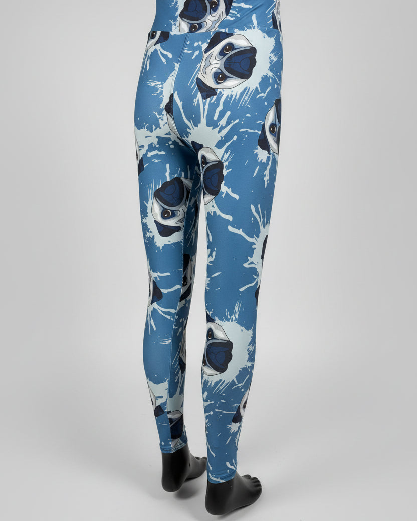 Pug dog leggings